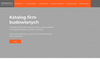firmybudowlane.eu screenshot