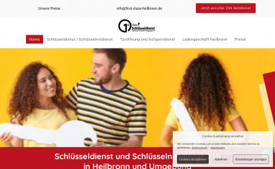 first-class-heilbronn.de screenshot