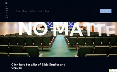 firstbaptistatwood.org screenshot