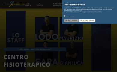 fisiokinetica.it screenshot