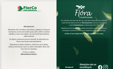florco.sk screenshot