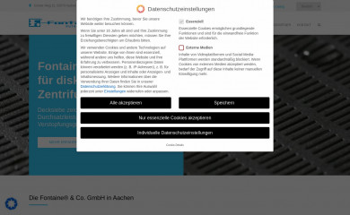 fontaine.de screenshot