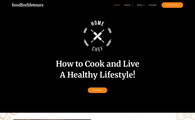 foodforlifetours.com screenshot