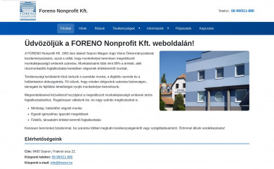 foreno.hu screenshot