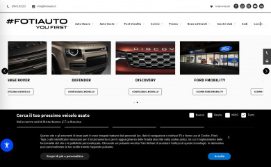 fotiauto.it screenshot
