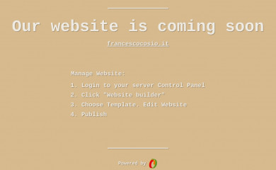 francescocosio.it screenshot