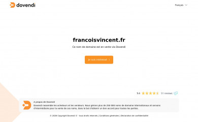 francoisvincent.fr screenshot