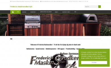 fredericia-maskinsnedkeri.dk screenshot