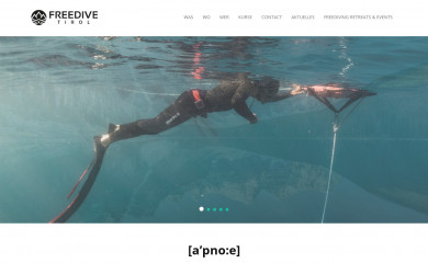 freedive-tirol.at screenshot
