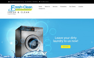 freshandclean.com.sg screenshot