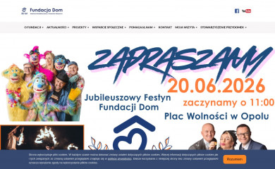 fundacja-dom.opole.pl screenshot