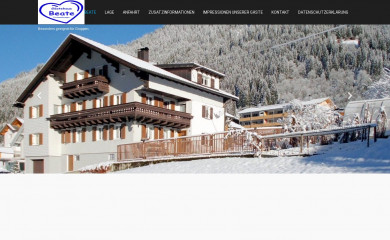 gaestehaus-beate.net screenshot