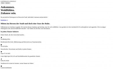 gaestehaus-langhals.de screenshot