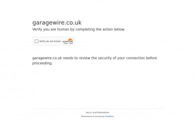 garagewire.co.uk screenshot