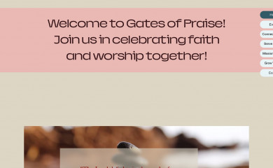 gatesofpraise.org screenshot