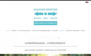 gaucher-droitier.com screenshot