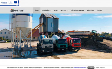 gbeton.hu screenshot