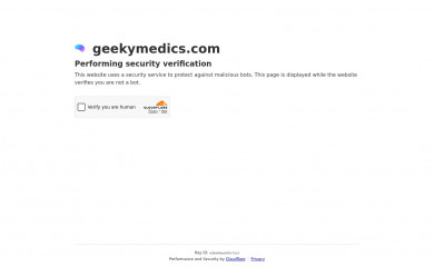 geekymedics.com screenshot