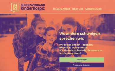 geldauflage-kinderhospiz.de screenshot