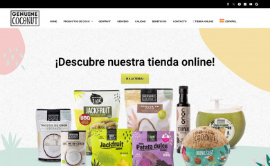 genuinecoconut.com screenshot