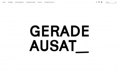 geradeaus.at screenshot