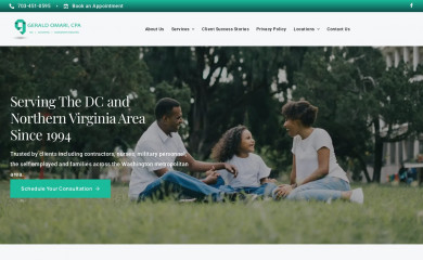 geraldomaricpa.com screenshot
