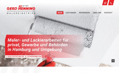 gerd-henning.de screenshot