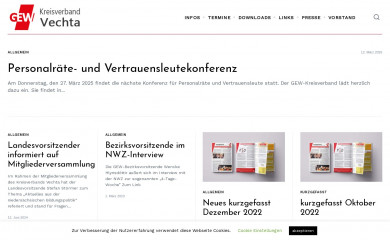 gew-vechta.de screenshot