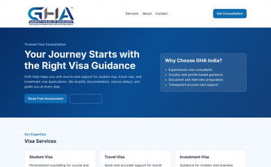 ghaindia.in screenshot