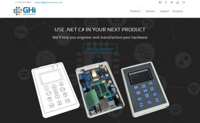 ghielectronics.com screenshot