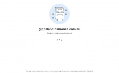 gippslandinsurance.com.au screenshot