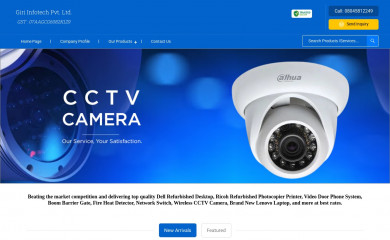 giriinfotech.co.in screenshot