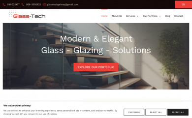 glasstechgalway.com screenshot