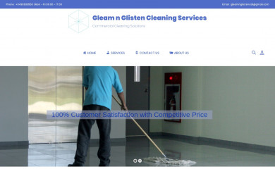 gleamnglistencs.com.au screenshot