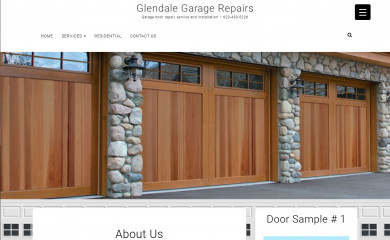 glendalegaragerepairs.com screenshot