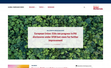 globalcompliancenews.com screenshot