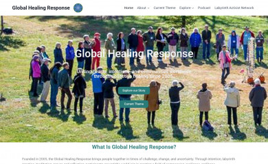 globalhealingresponse.com screenshot