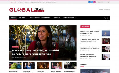 globalnewsmexico.com screenshot