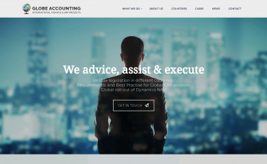 globeaccounting.com screenshot