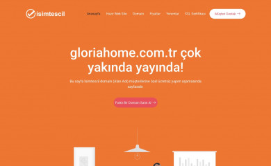 gloriahome.com.tr screenshot