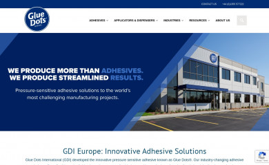 gluedotseurope.com screenshot