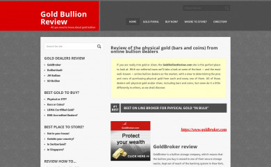 goldbullionreview.com screenshot