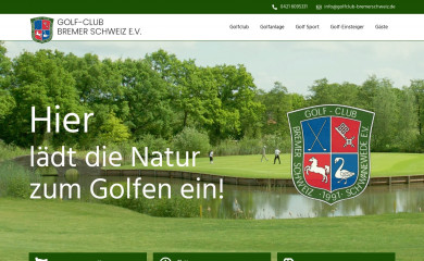 golfclub-bremerschweiz.de screenshot
