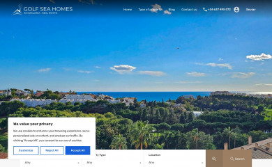 golfseahomes.com screenshot