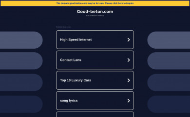 good-beton.com screenshot