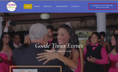 goodetimesevents.com screenshot
