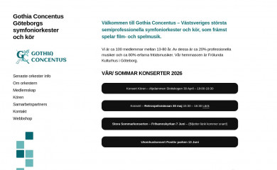 gothiaconcentus.se screenshot