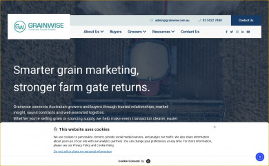 grainwise.com.au screenshot