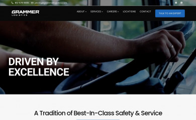 grammerlogistics.com screenshot