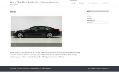 grandchauffeurservice.com screenshot